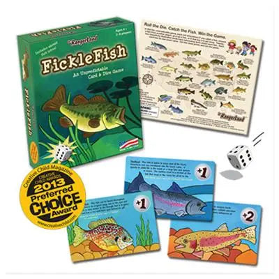 Fickle Fish Card and Dice Game - Jr. RangerLand
