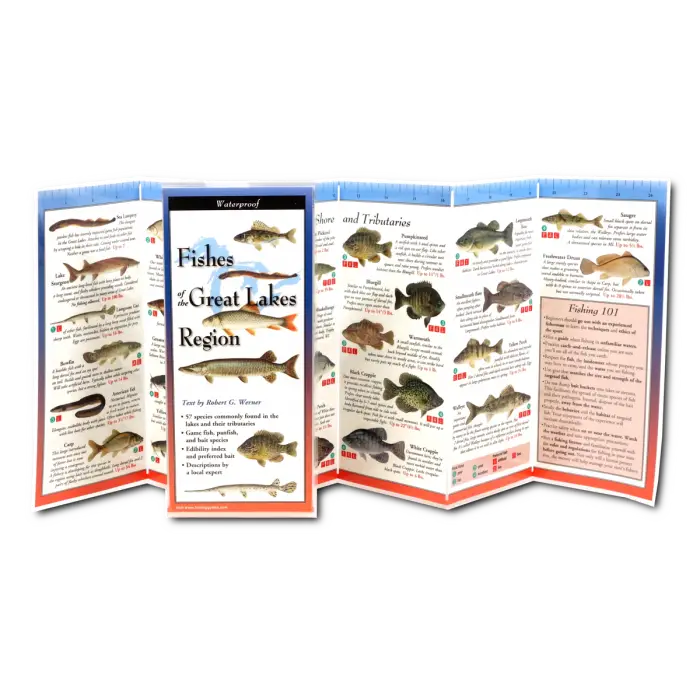 Fishes of the Great Lakes Region - Waterproof Guide
