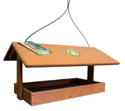Fly Thru Recycled Feeder - tan