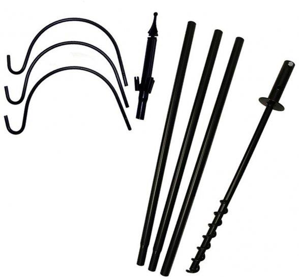 5 Piece Feeder Pole Set with Twist and Trio Hook