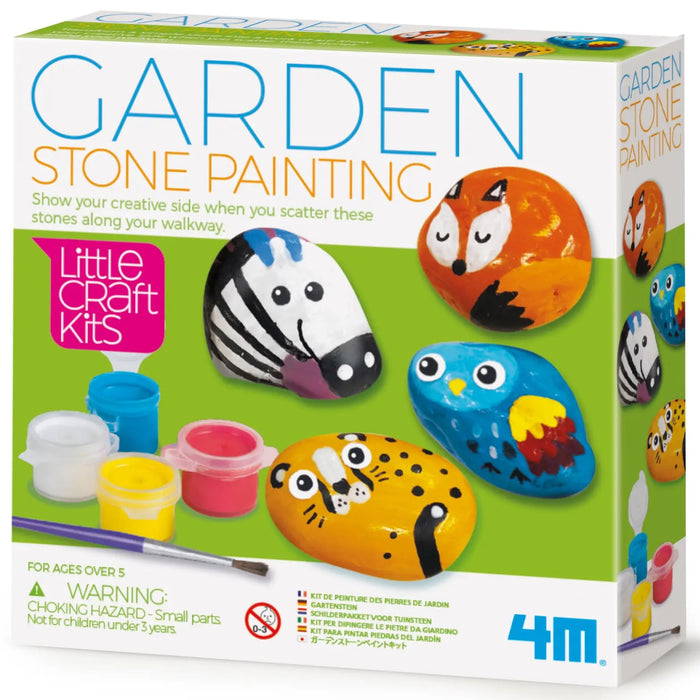 4M Garden Stone Painting Kit - box cover