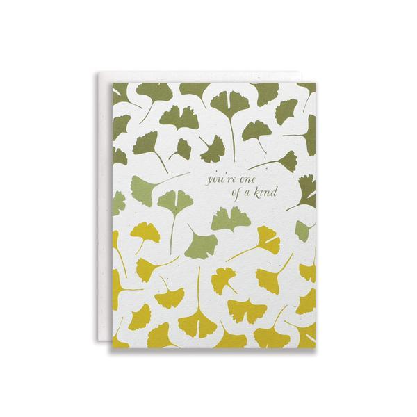 Ginkgo One of a Kind Card