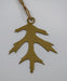 gold black oak ornament