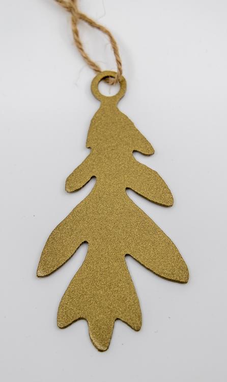 White Oak Leaf #2 Ornament - Thumbnail 2