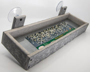 gray window mount feeder