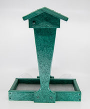 Green Melody Window Mount bird Feeder