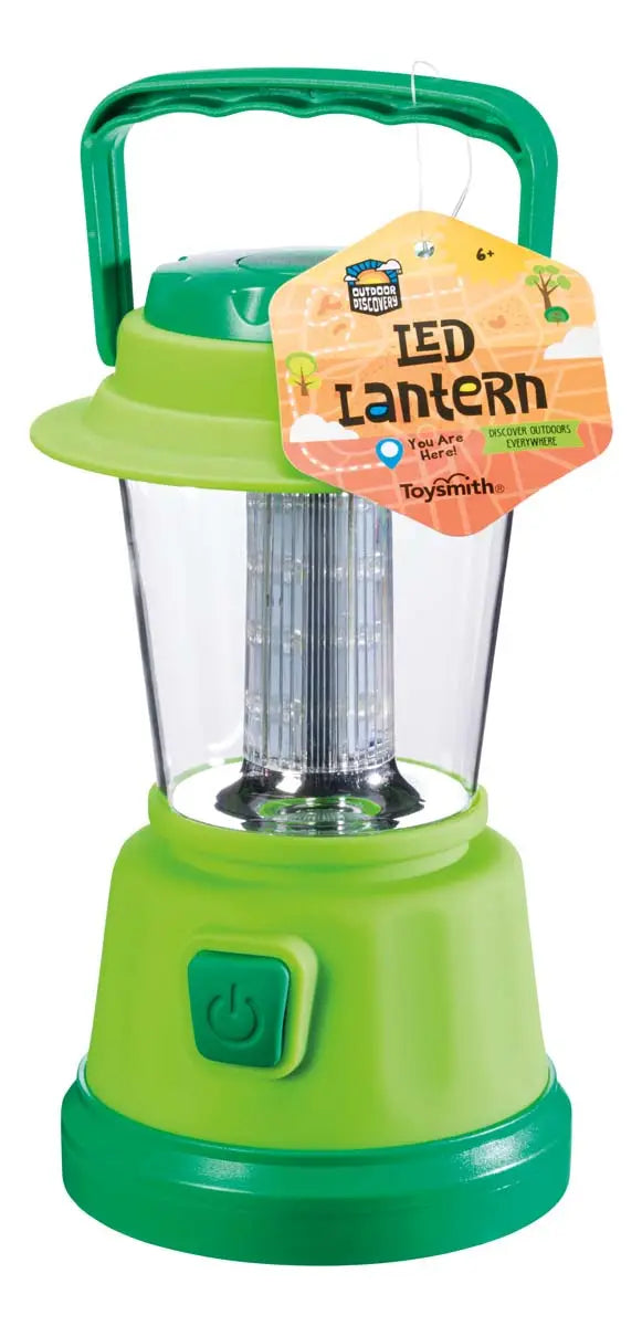 Outdoor Discovery 7" Tall Led Lantern - Green