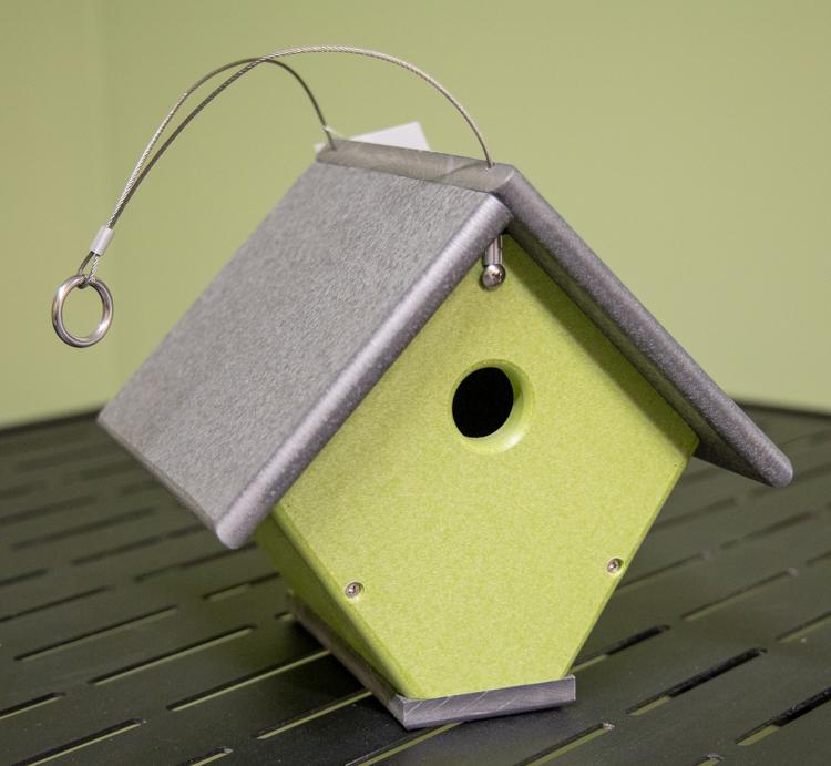 Recycled Wren or Chickadee House