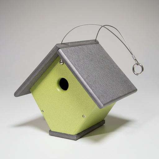 Recycled Wren or Chickadee House