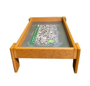 Ground Tray bird Feeder - 9 x 17 - USA made