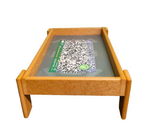 Ground Tray bird Feeder - 9 x 17 - USA made