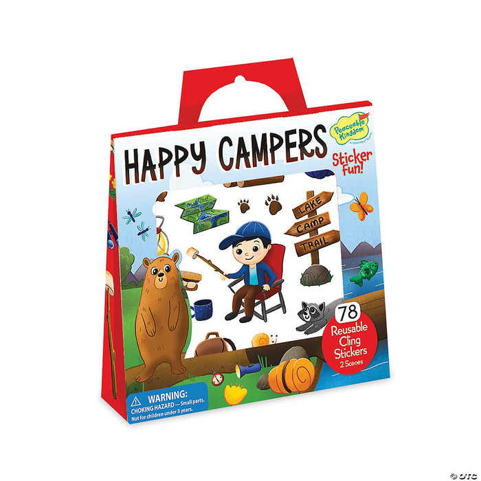 Happy Campers Sticker Tote 1