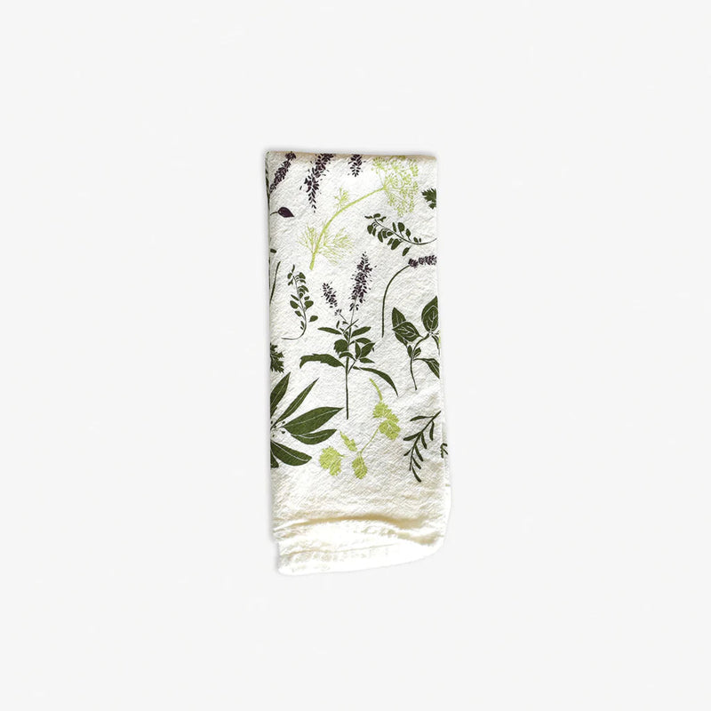 Herb Sprigs Napkins - Set of 4