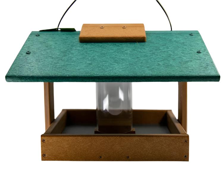 Fly around Amish bird feeder