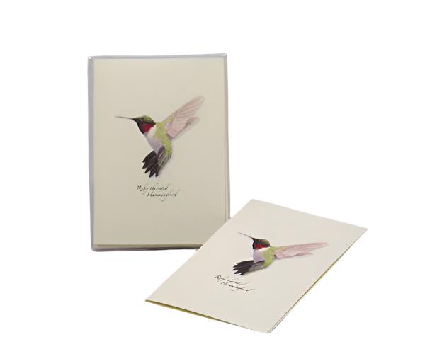 Ruby-throated Hummingbird Notecards