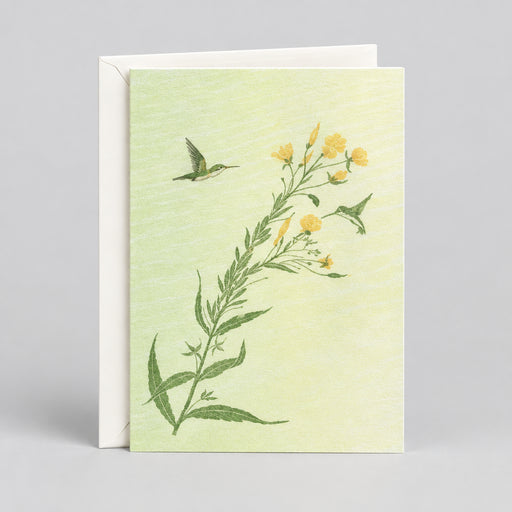 Gwen Frostic Lovely Combinations - Hummingbird - larger card