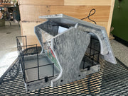 top open Oasis Recycled Bird Feeder with Dove Guard
