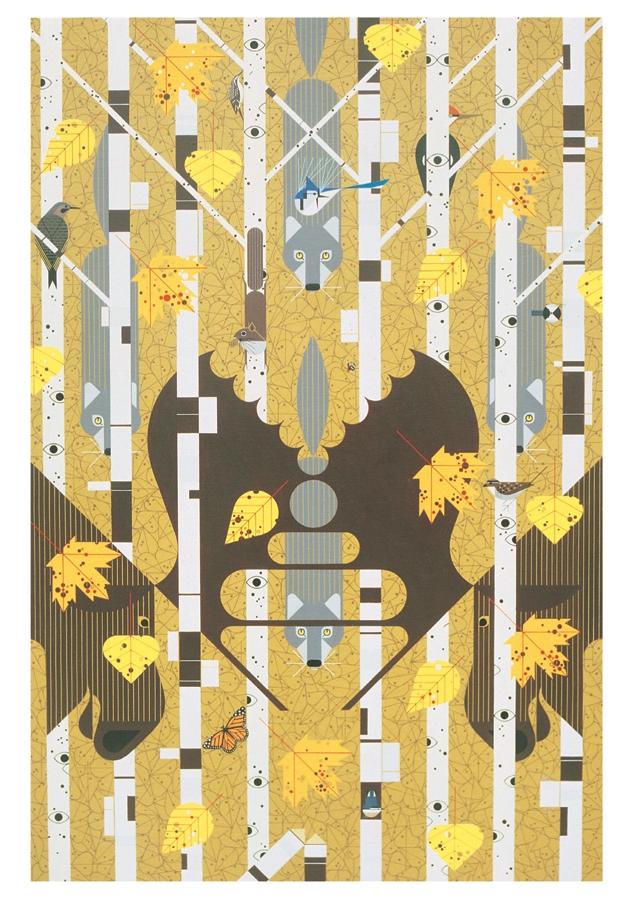 Charley Harper: Isle Royale notecard