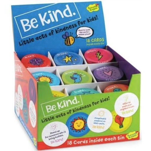 Be kind tins