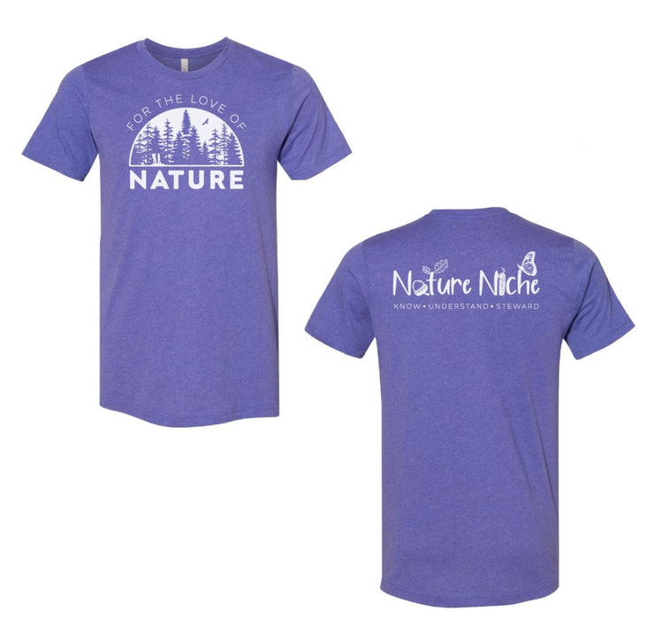 For the Love of Nature T-Shirt - lapis