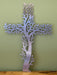 Large Stainless steel tree of life cross