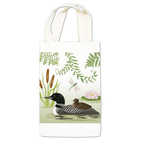 Gourmet Gift Caddy - Loons in a Lily Pond
