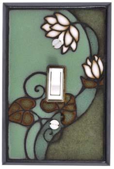 Lily Pad Light Switch Plate Covers