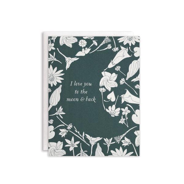 Love You to the Moon Card 1