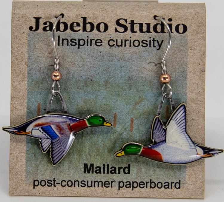 mallard earrings