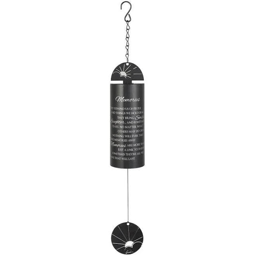 Memories Cylinder Sonnet Wind Chime - 22 inches