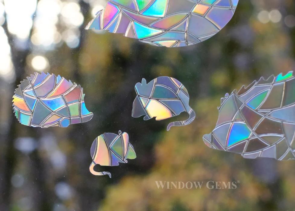 Mini Woodland Friends Window Clings