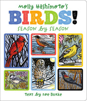 MOLLY HASHIMOTO’S BIRDS! SEASON BY SEASON BOARD BOOK