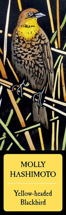 MOLLY HASHIMOTO: YELLOW-HEADED BLACKBIRD BOOKMARK