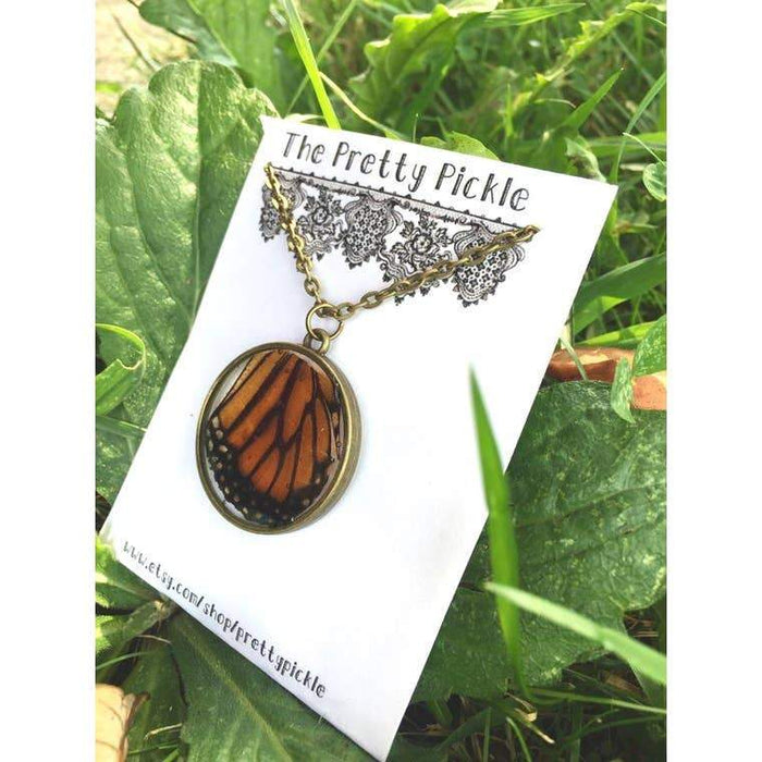 Real Monarch Necklace