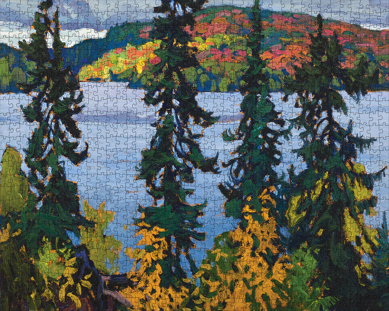 Lawren S. Harris: Montreal River 1000-Piece Jigsaw Puzzle