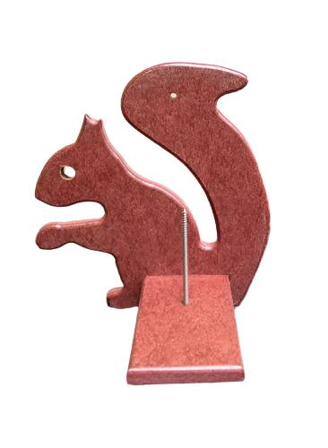 Mr. Squirrel Feeder cherrywood