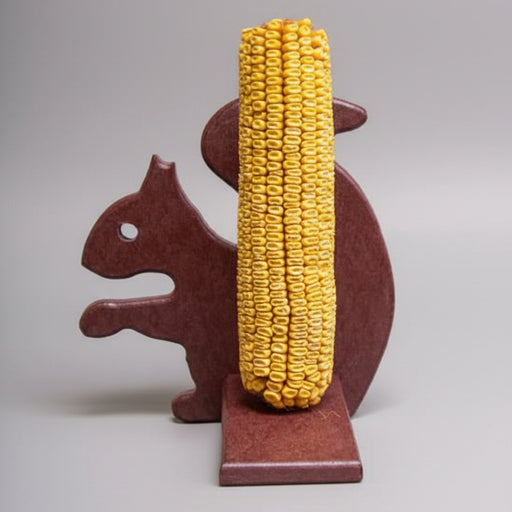 Mr. Squirrel corn feeder (corn not included)