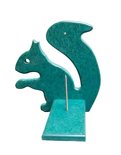Mr. Squirrel Feeder green