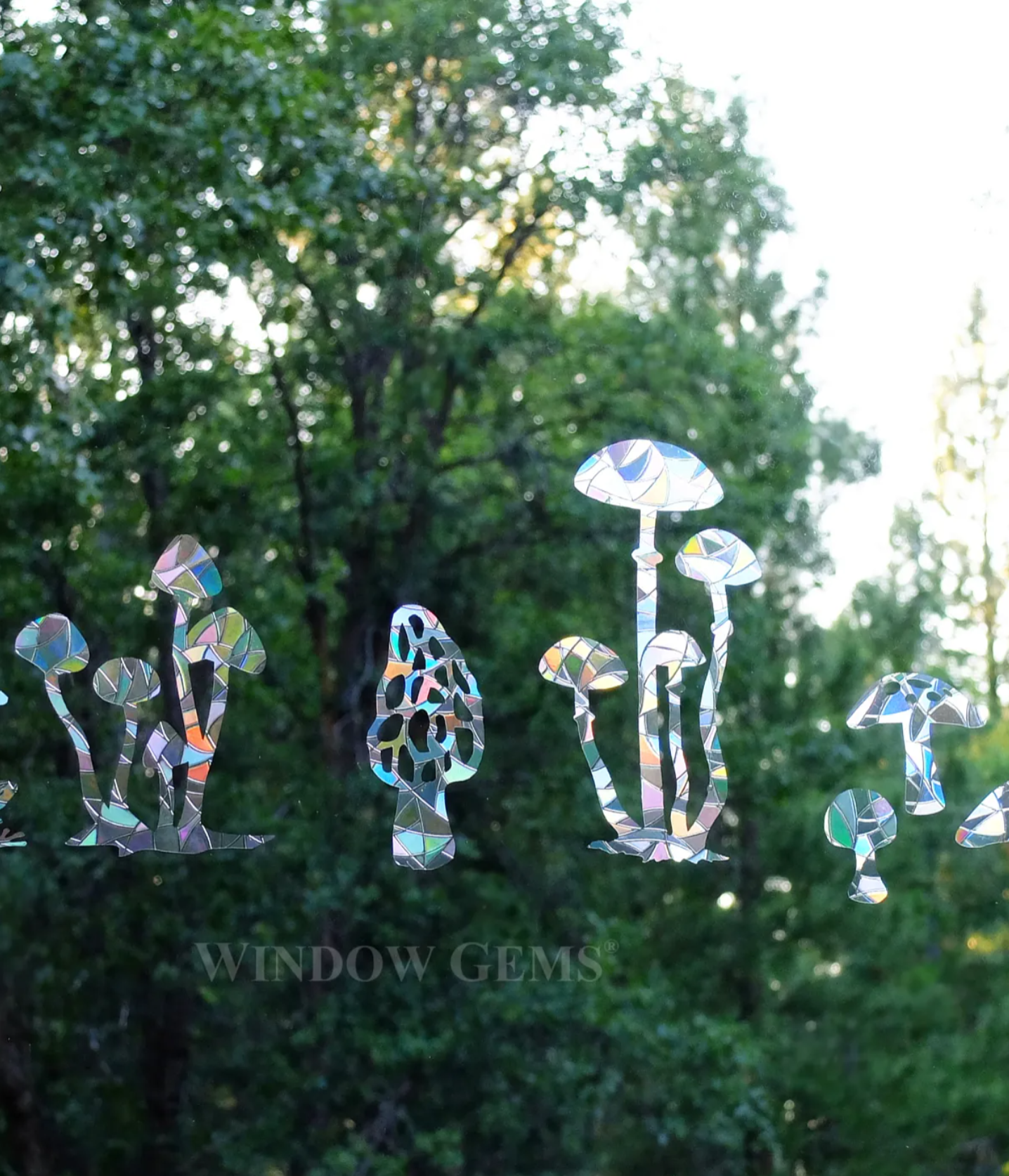 Mushroom Window Cling - Thumbnail 3