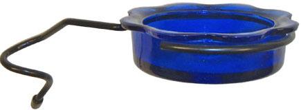 Erva Blue glass Quick Connect™ dish