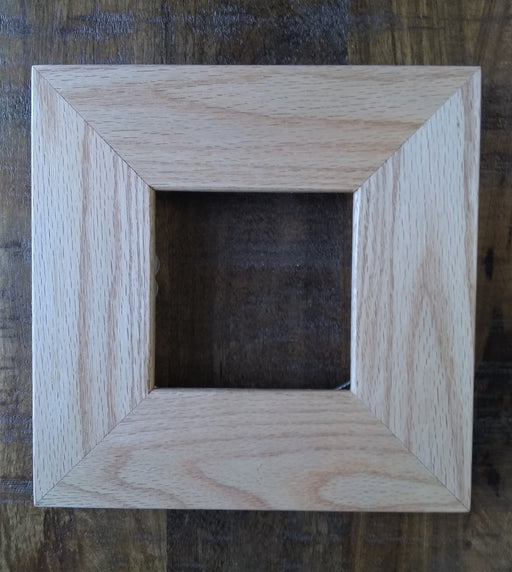 Natural Oak Frame - 4x4 Single Opening