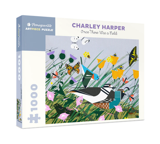Charley Harper: Once There Was a Field 1000-Piece Jigsaw Puzzle - box cover