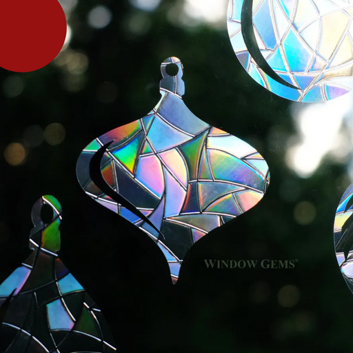 Holiday Ornament Window Cling