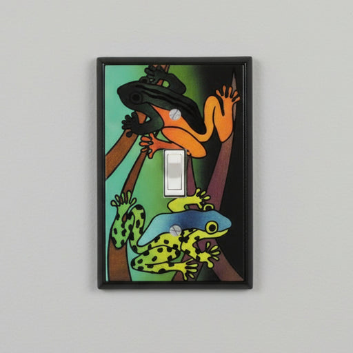 Rainforest Frogs Single Switch Plate Cover