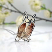 Owl Feather Necklace