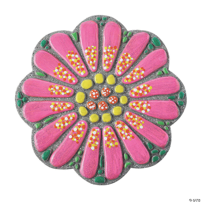 Paint Your Own Stepping Stone: Flower 4