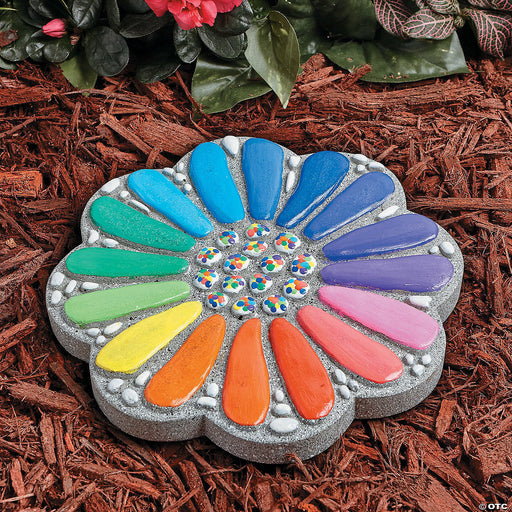 Paint Your Own Stepping Stone: Flower 1