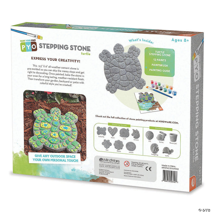 Paint Your Own Stepping Stone: Turtle 5