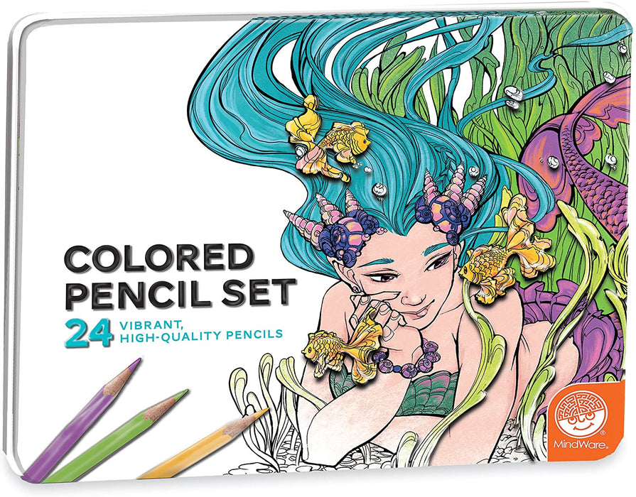24 Colored Pencil Set