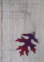 Upland Pin Oak Leaf Ornament - Fall Color